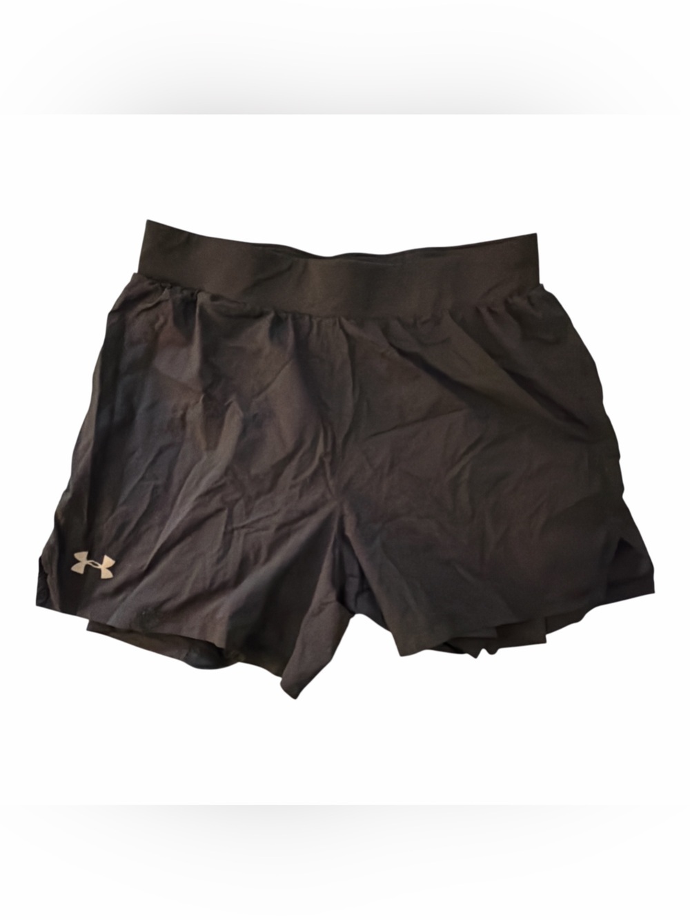 Under Armor Black Athletic Women's Running Shorts Large